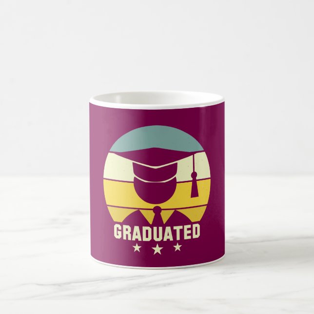 Caneca De Café Graduated Celebration Graduation Coffee Mug (Centro)