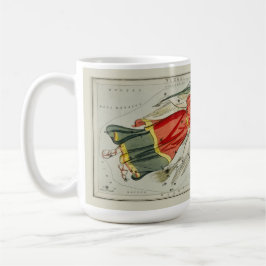 Caneca De Café Gráfico Astronômico Antiguo Zodíaco Virgo