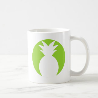 Caneca De Café Gráfico bem-vindo do abacaxi