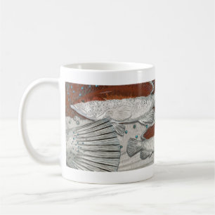 Caneca De Café gráfico Coney Grouper Bicolor Phase