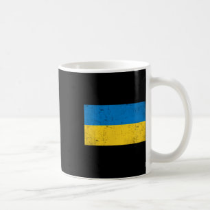 Caneca De Café Gráfico da Bandeira da Ucrânia Para Homens Mulhere