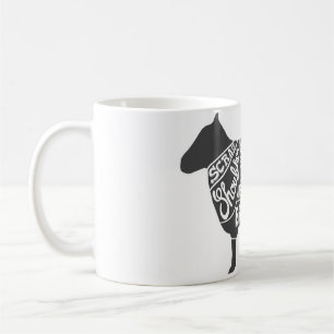 Caneca De Café Gráfico de Botões de Lamb
