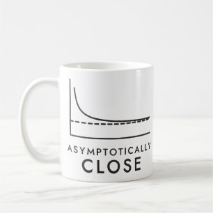 Caneca De Café Gráfico de Cálculo Assintoticamente Próximo