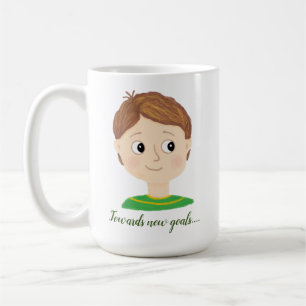 Caneca De Café Gráfico de Emoções de Meus Sentimentos