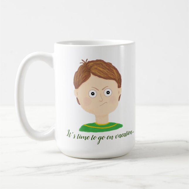 Caneca De Café Gráfico de Emoções de Meus Sentimentos (Esquerda)