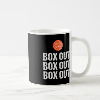 Caneca De Café Gráfico de Grunge de Citações do Treinador de Basq