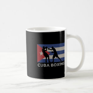 Caneca De Café Gráfico de Luvas da Bandeira Nacional Cubana Cuban