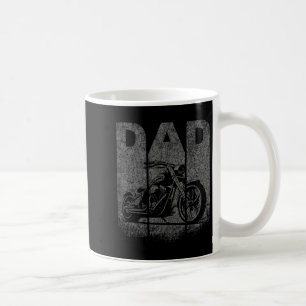 Caneca De Café Gráfico de motociclos do Dia de os pais de motocic