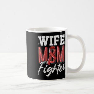 Caneca De Café Gráfico de Suporte à Consciência do Cérebro da Mãe