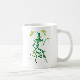 Caneca De Café Gráfico de Tipografia BOWTRUCKLE™ PICKETT™