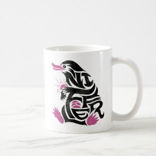 Caneca De Café Gráfico de Tipografia NIFFLER™