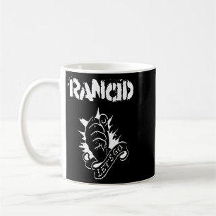 Caneca De Café Gráfico deixa o logotipo Gogo Rancid Banda Music R