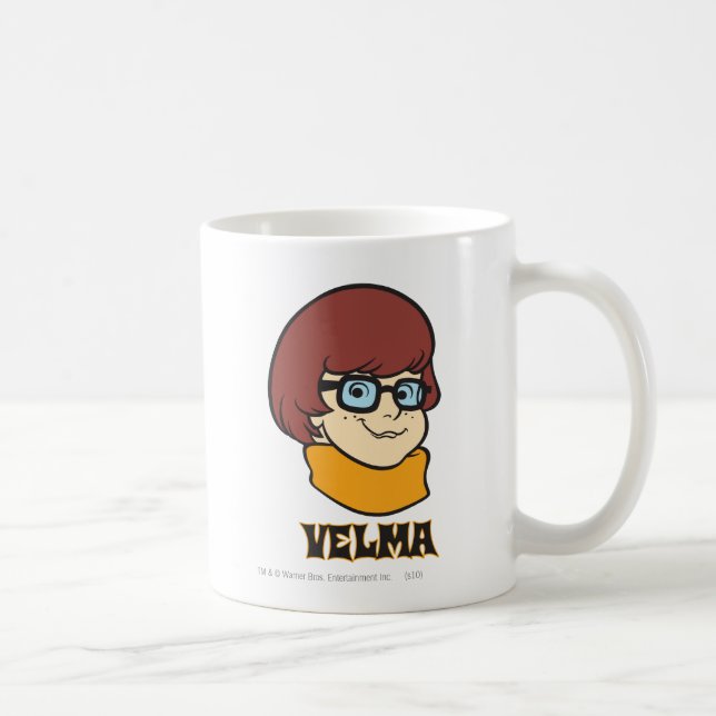 Caneca De Café Gráfico do nome Velma (Direita)