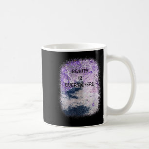 Caneca De Café Gráfico legal, Beleza é inspiração em qualquer lug