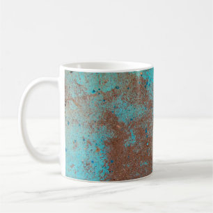 Caneca De Café Gráficos brilhantes na parede do piso abstrato,