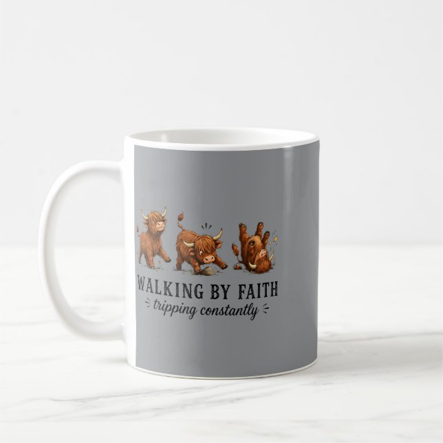 Caneca De Café Gráficos de Caminhada (Esquerda)