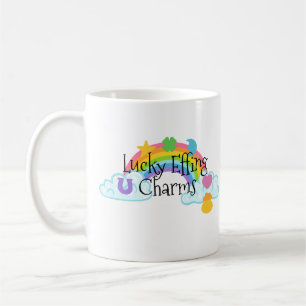 Caneca De Café Gráficos de Effing Sortudos