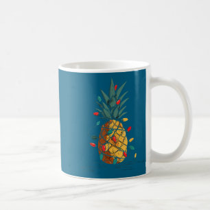 Caneca De Café Gráficos engraçados de Natal Luzes Ne Amante