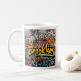 Caneca De Café Grafite Brooklyn