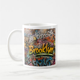Caneca De Café Grafite Brooklyn