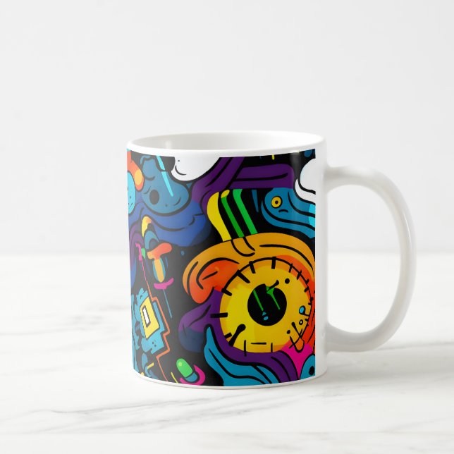 Caneca De Café Grafite Café Mug (Direita)