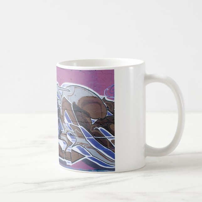 Caneca De Café Grafite de cabeça azul (Direita)