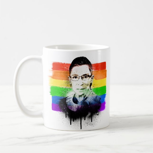 Caneca De Café Grafite de Sinalizador de Prioridade RBG (Esquerda)