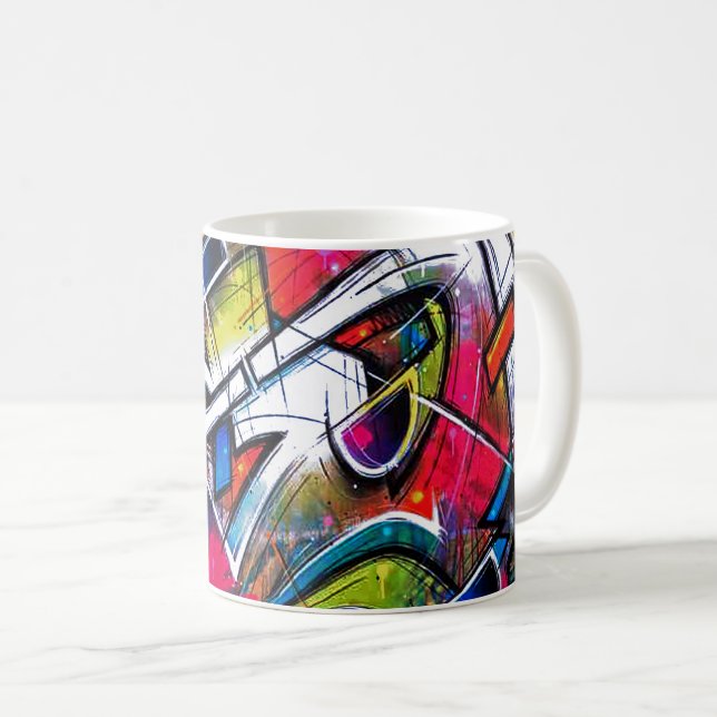 Caneca De Café Grafites (Frente Esquerda)