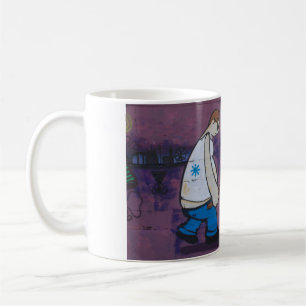 Caneca De Café Grafites do andarilho