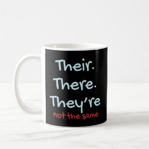 Caneca De Café Gramática Inglesa Para O Estudante Inglês Lá