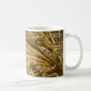 Caneca De Café Gramíneas Ornamentais no Outono