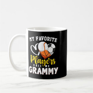 Caneca De Café Grammy Jogadores de Futebol de Beisebol Favoritos