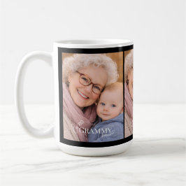 Caneca De Café Grammy Photo Established Year Modern