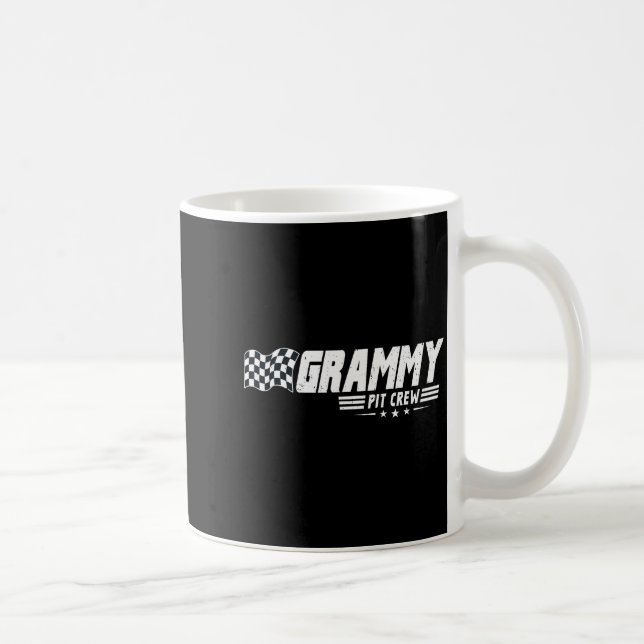 Caneca De Café Grammy T Crew Race Car Birthday Family Racing  (Direita)