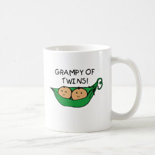 Caneca De Café Grampy do vagem dos gêmeos