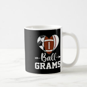 Caneca De Café Grams Bola Futebol de Associação Beisebol Jogador