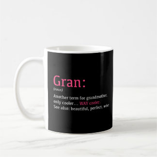 Caneca De Café Gran Funny Definition Noun Outro Termo