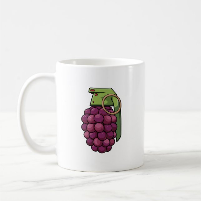 Caneca De Café Granada de uvas (Esquerda)
