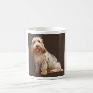 Caneca De Café Grand Basset Griffon Vendeen - Retrato de Cachorro