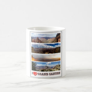 Caneca De Café Grand Canyon - I Love - United States -