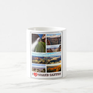 Caneca De Café Grand Canyon - I Love - USA -
