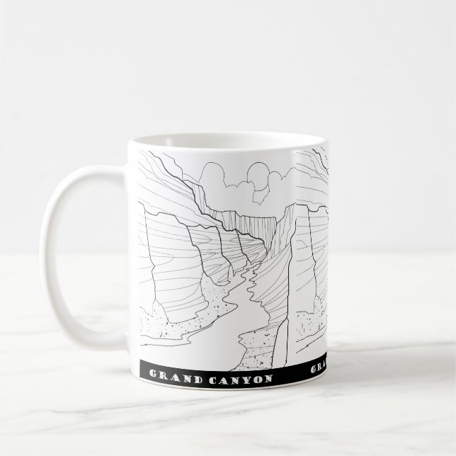 Caneca De Café Grand Canyon Mug (Esquerda)