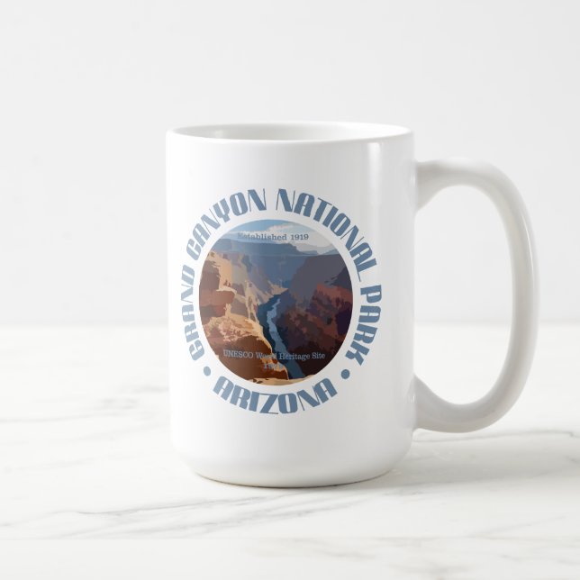 Caneca De Café Grand Canyon NP (Direita)