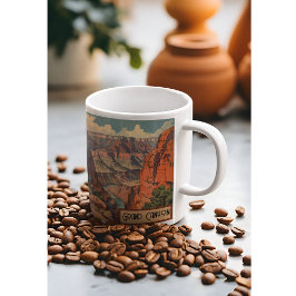 Caneca De Café Grand Canyon - Viagem Design