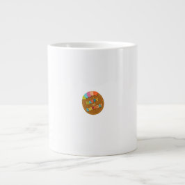 Caneca De Café Grande 1º aniversário feliz