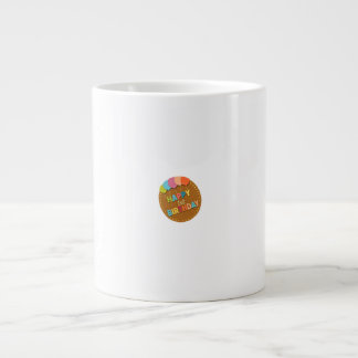 Caneca De Café Grande 1º aniversário feliz