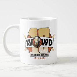 Caneca De Café Grande 10º Aniversário