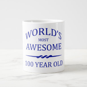 Caneca De Café Grande 100 anos mais incrível do mundo