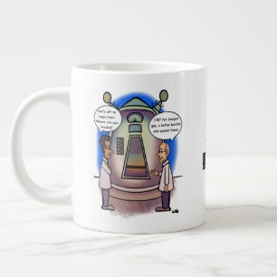 Caneca De Café Grande 1987 Voltando No Tempo Especialmente Mug