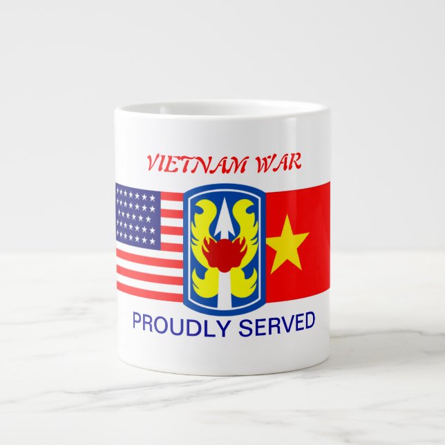 CANECA DE CAFÉ GRANDE 199.ª LIGEIRA INFANTASIA BRIGADE VIETNAME MUG (Frente)